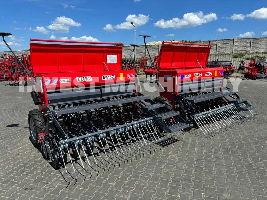 Agregat uprawowo-siewny nabudowany 3m brona siewnik NOWY EURO-MASZ !!!