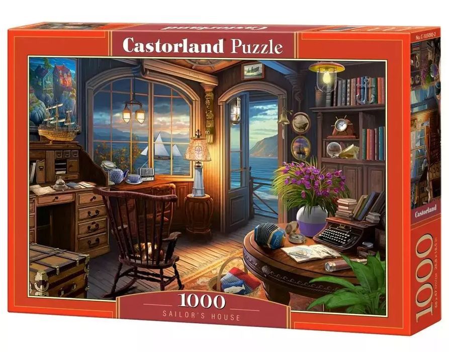 Puzzle 1000 elementów. Dom Marynarza. Nowy Produkt