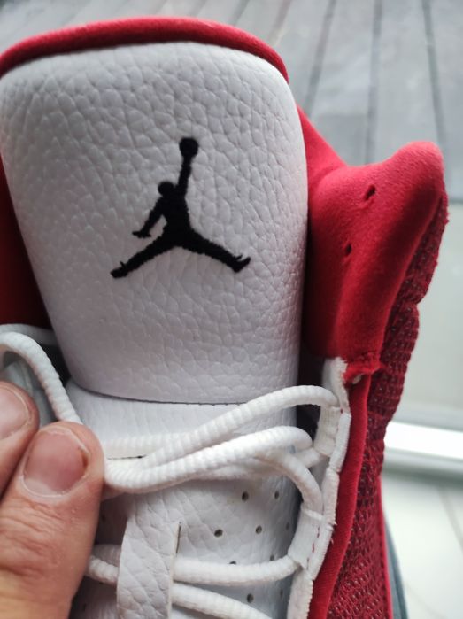 Air Jordan 13 Retro Flint White/Red /Grey 100% Oryginał 47,5 31cm