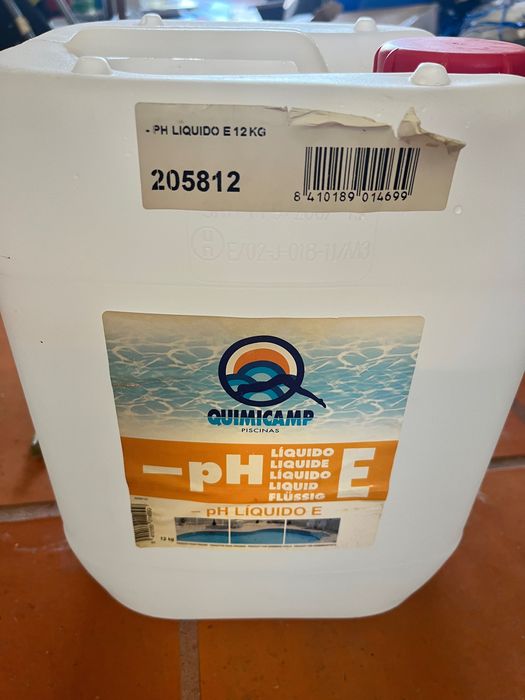 -ph líquido E para piscina