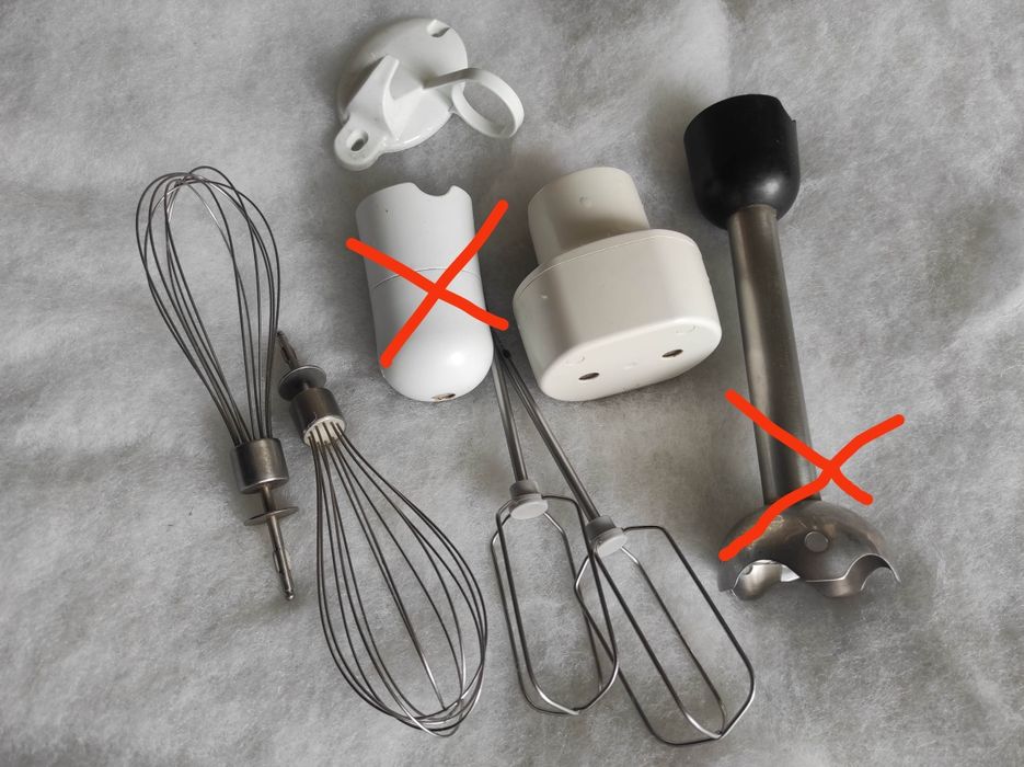 Запчастини і комплектуючі до міксера Philips 1366