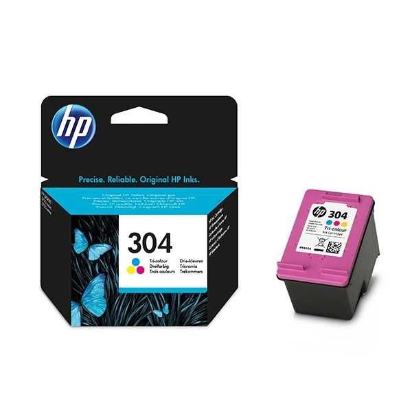 Tusze HP 304 kolor plus czarny