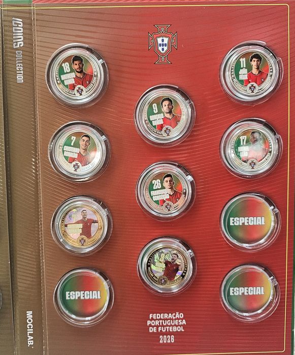 Icoins seleção Portuguesa
