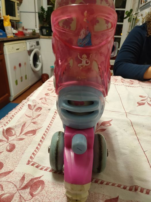 Patins 3 rodas da Barbie