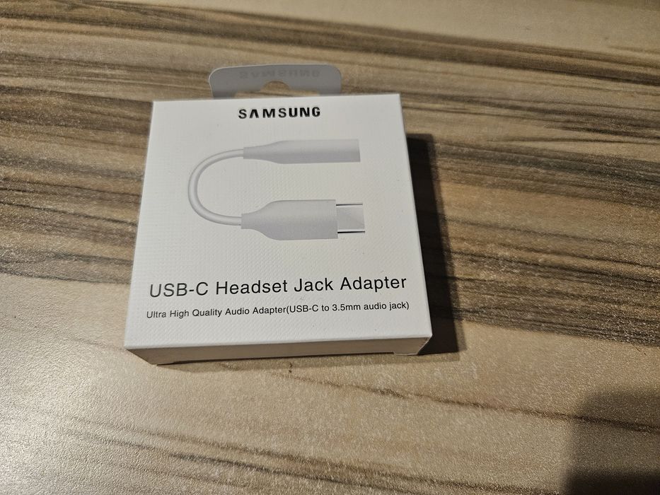 Samsung Adapter usb C, Jack. Nowy