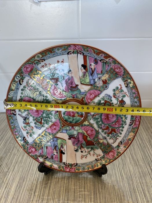 Prato de pocelana antiga chines