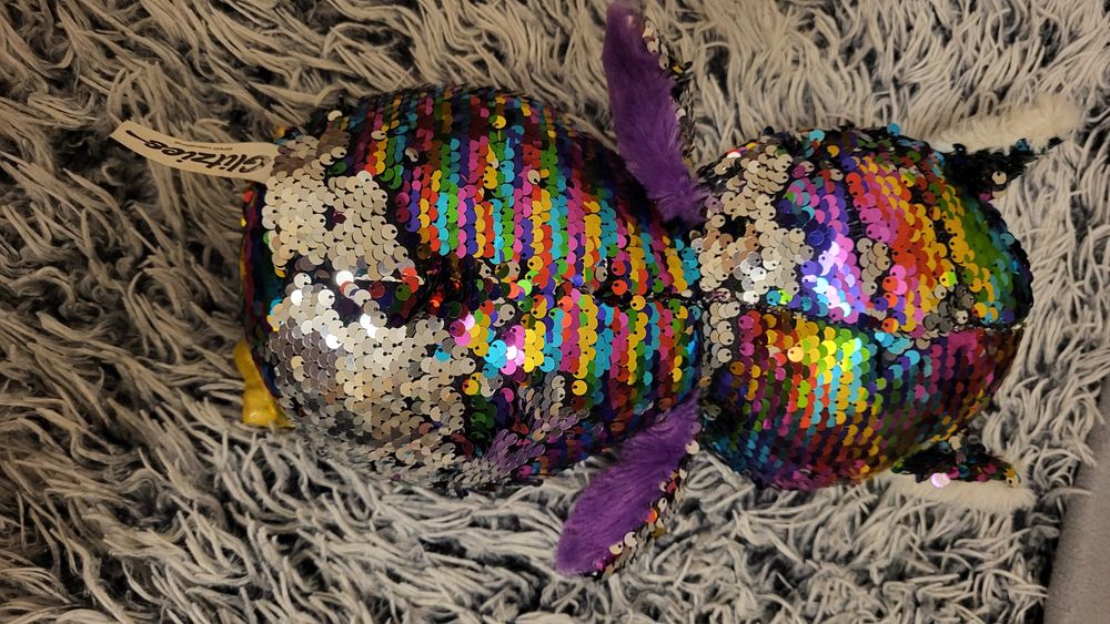 Maskotka sowa cekiny Glitzies