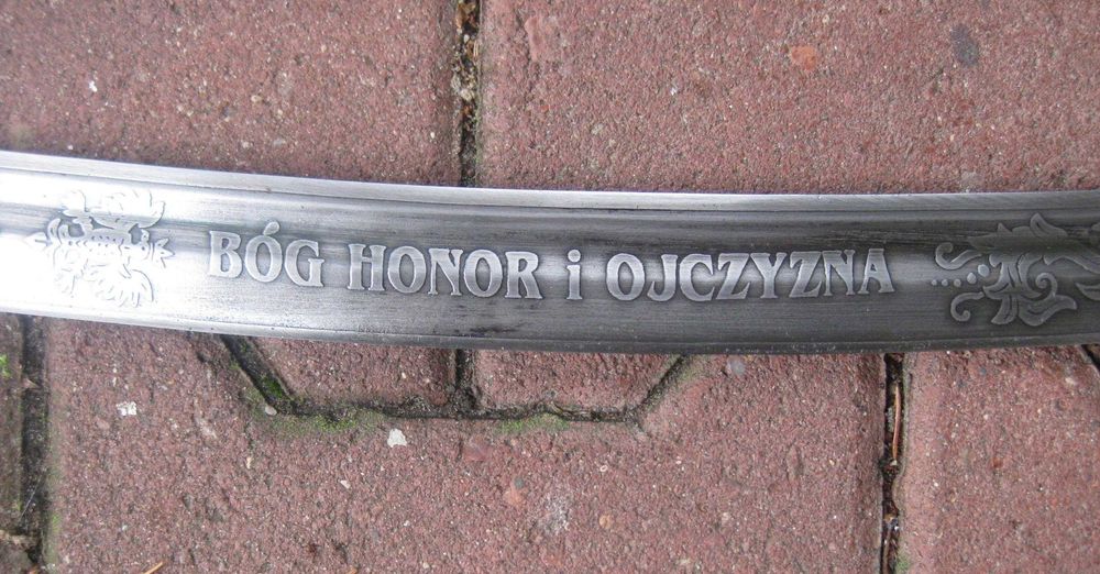 Szabla Polska wz 21 z pochwą i grawerką