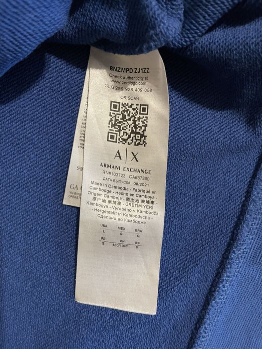 Чоловіча кофта Armani Exchange розмір L  оригінал