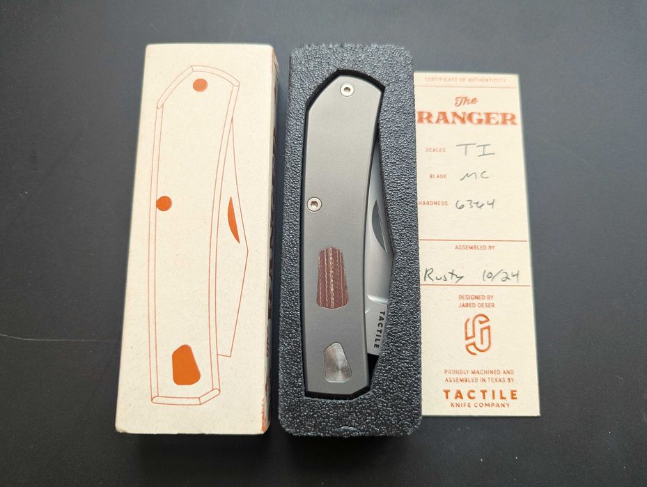 Складаний ніж Tactile Knife Co. Ranger
