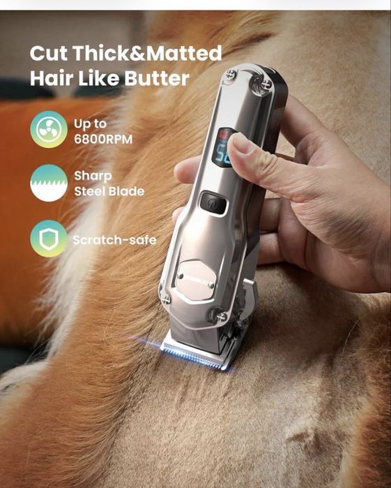 професійний набір для повного домашнього грумінгу Oneisall 4-in-1 Pet Grooming Kit (модель PC15