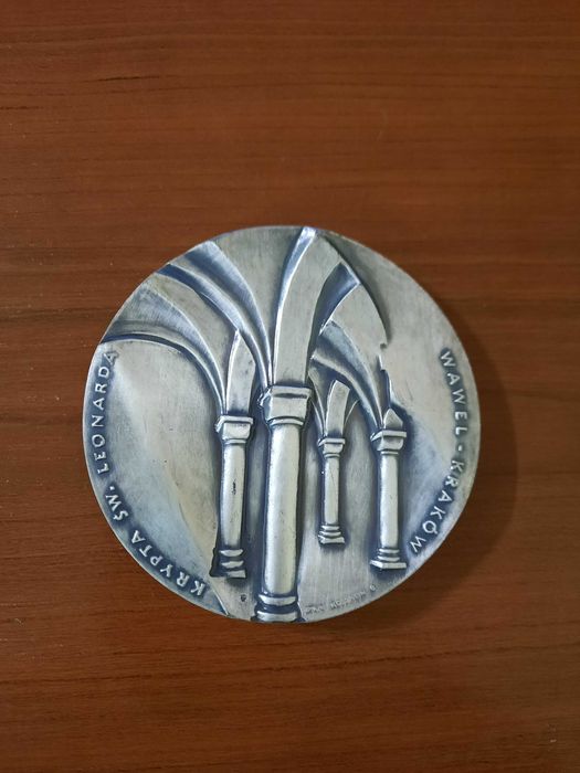 Medal Władysław I Herman  Seria PTAiN  Koszalin 70 mm, srebrzony i brąz