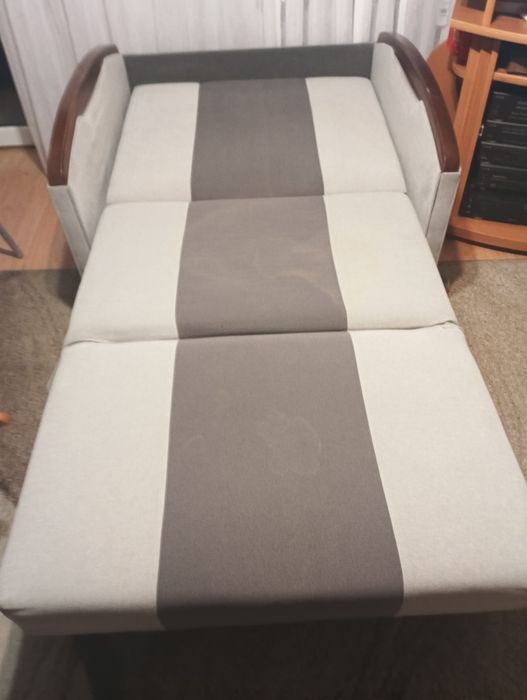 Fotel rozkładany 100x180