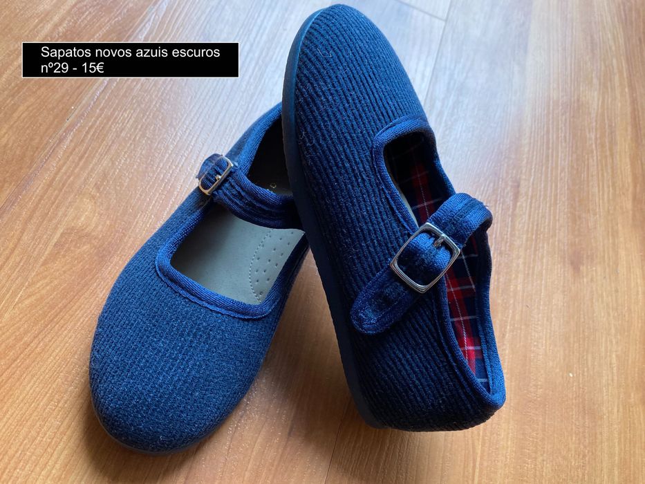 Sapatos Novos Menina (vários modelos e tamanhos)