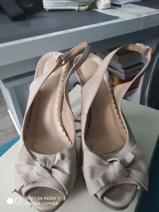 Buty na wysokim obcasie