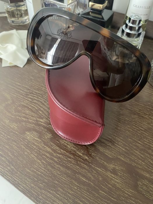 Очки Gucci оригинал коричневые