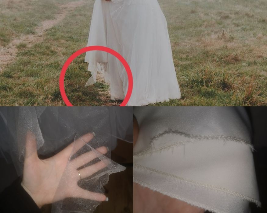 Suknia ślubna + welon