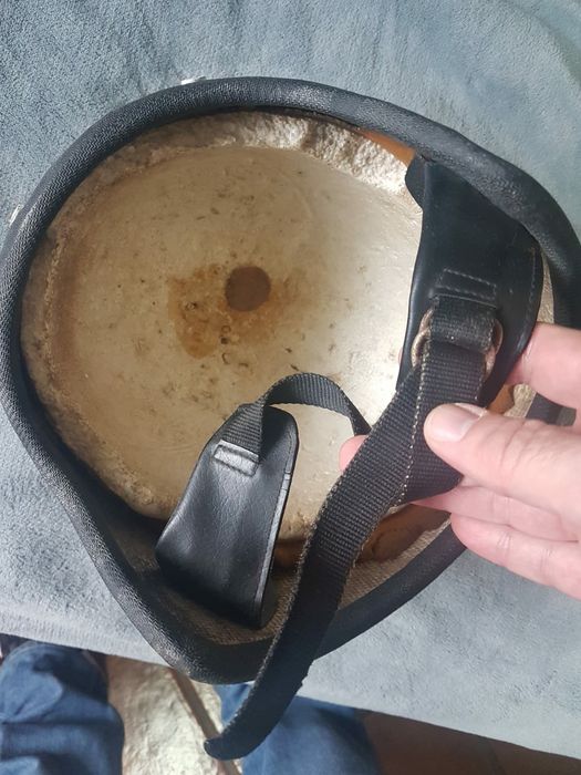 Capacete polícia vintage