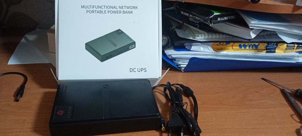 ДБЖ для роутера, новий, з акумуляторами