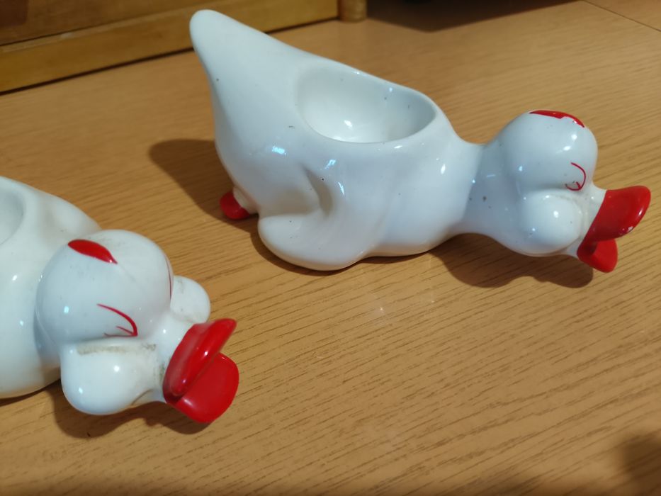 Porcelanowe podstawki na jajka szt.3