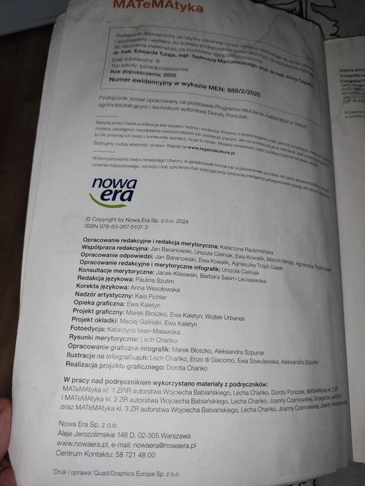 Matematyka 2 podręcznik