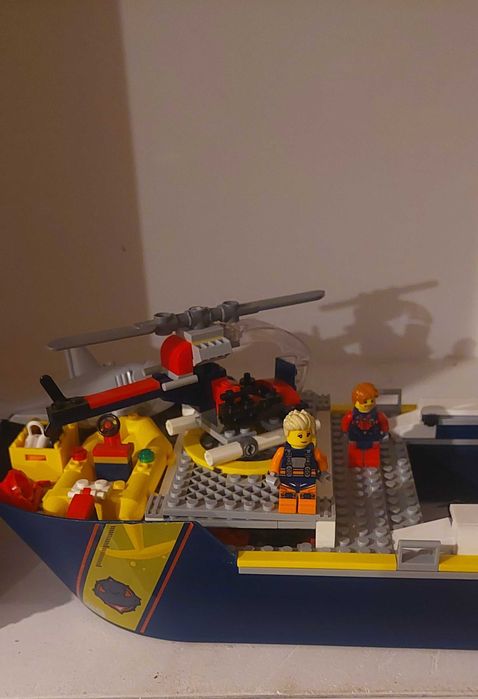 Klocki lego bezfirmowe statek