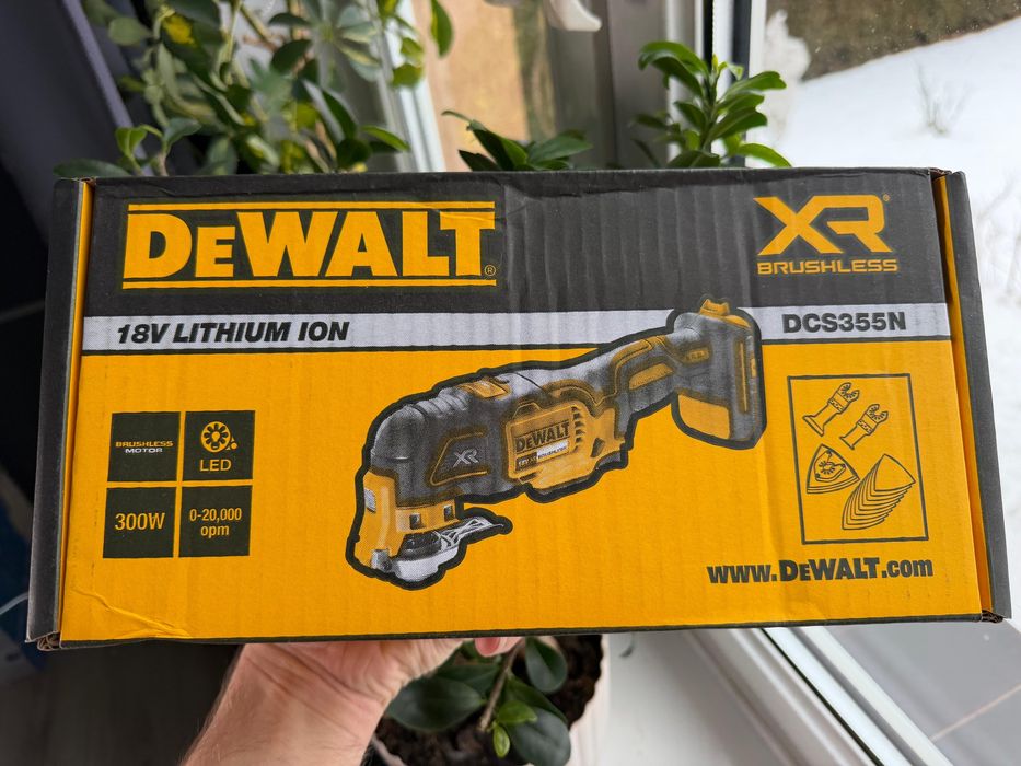 DEWALT narzędzie wielofunkcyjne MULITOOL akcesoria DCS355N