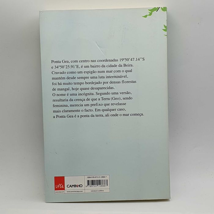 Livro - João Paulo Borges Coelho - Ponta Gea - PAR5-SITE