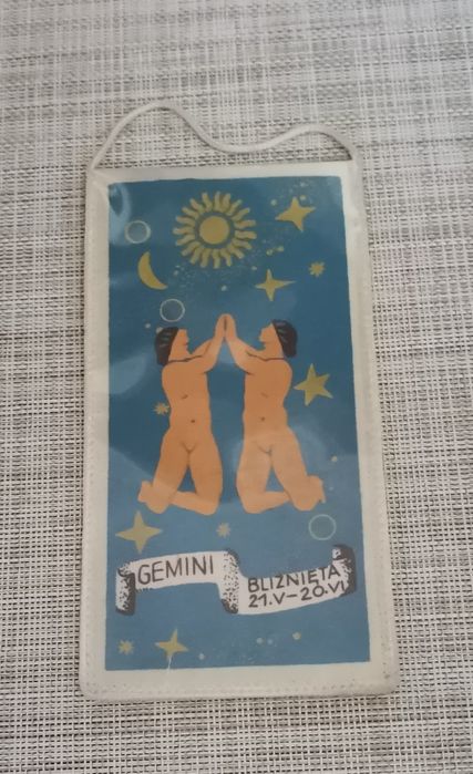 Proporzec proporczyk Gemini Bliźnięta Kastor Polluks