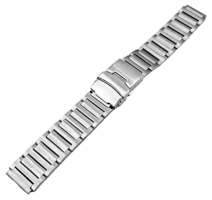 Nowa Bransoleta bransoletka do zegarka elegancka 18 mm stal nierdzewna