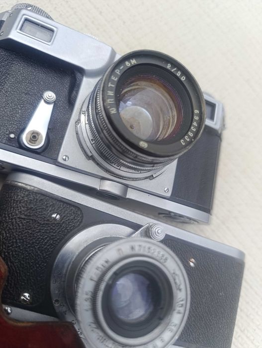 Фотоаппараты Киев и Зоркий