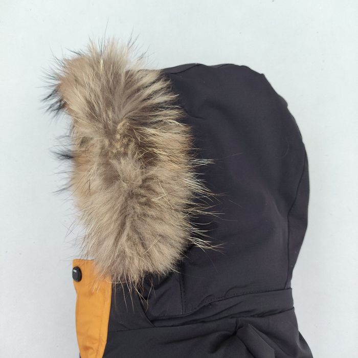 Тепла зимова дитяча куртка для хлопчика 3 4 5 роки на флісі натуральне