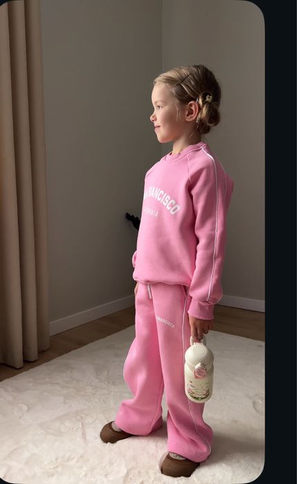 Бавовняний костюм на флісі 8-10р