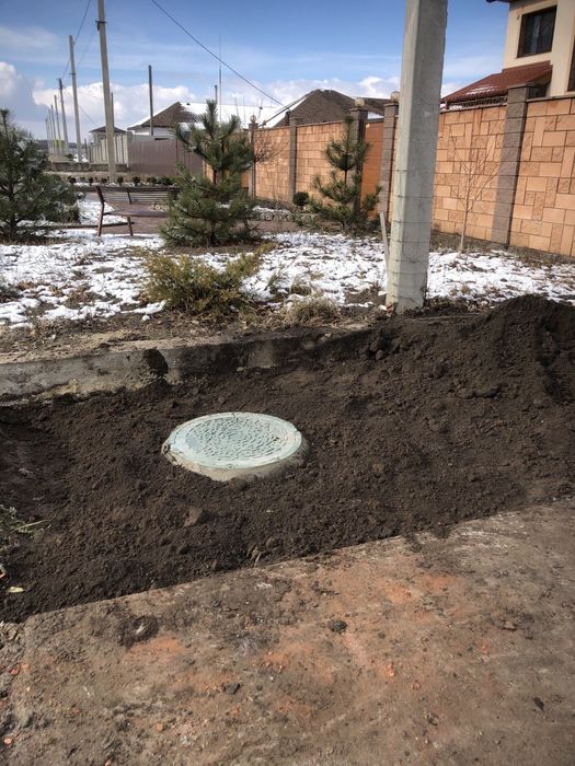 Сливная яма под ключ . Зливна  яма . Септик , приямок