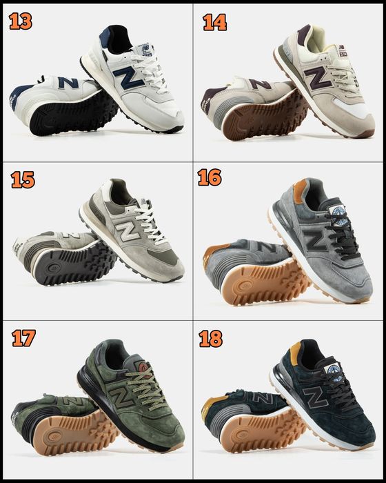 НАЙНОВІШІ МОДЕЛІ‼️ Кросівки New Balance 574 / 36-46, Унісекс, ПРЕМІУМ