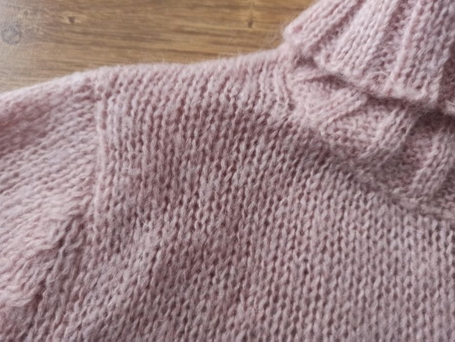 Sweter Just Woman mohair i owcza wełna r. M