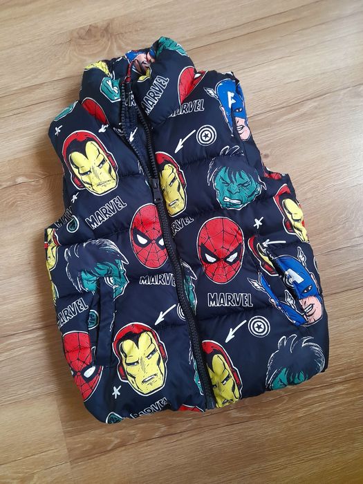 Bezrękawnik h&m marvel dla chłopca 122/128