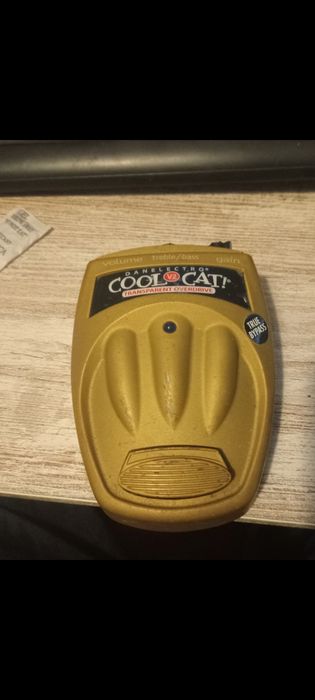 Pedal de guitarra Danelectro Cool Cat Overdrive Transparente V2