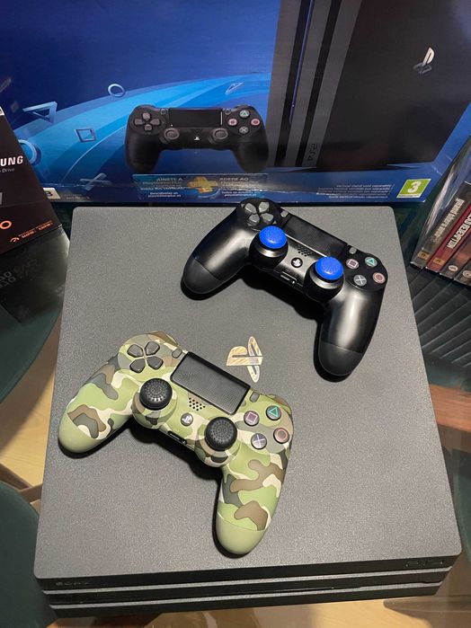 PlayStation 4 Pro Completa + 15 jogos