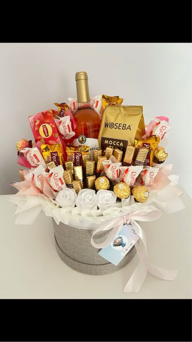 Bukiet z cukierków, słodki bukiet Lublin | PREZENT |