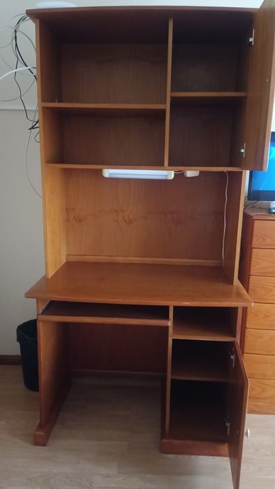 Secretaria madeira maciça