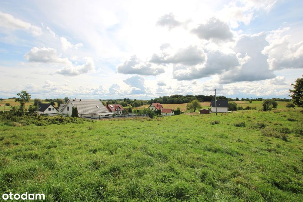 Działka budowlana o powierzchni 1087 m² w malowniczym położeniu - Widok 3