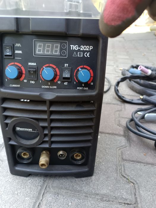 Sprzedam spawarkę TIG MMA Sherman 202p, sprawna.