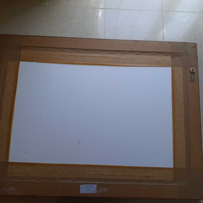 Quadro da Carta Magna, madeira.