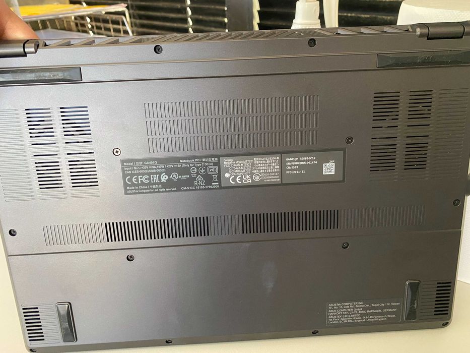 ASUS Rog Zephyrus - Excelente estado - Bateria como nova!