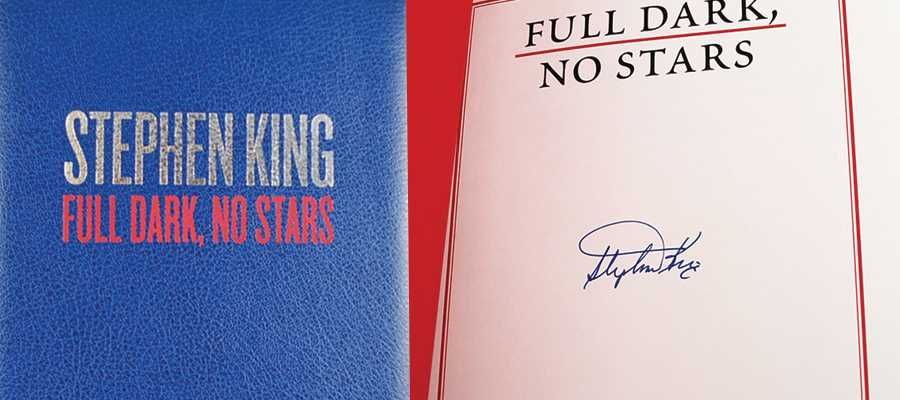STEPHEN KING Autograf Full Dark No Stars Deluxe Signed Limited Edition