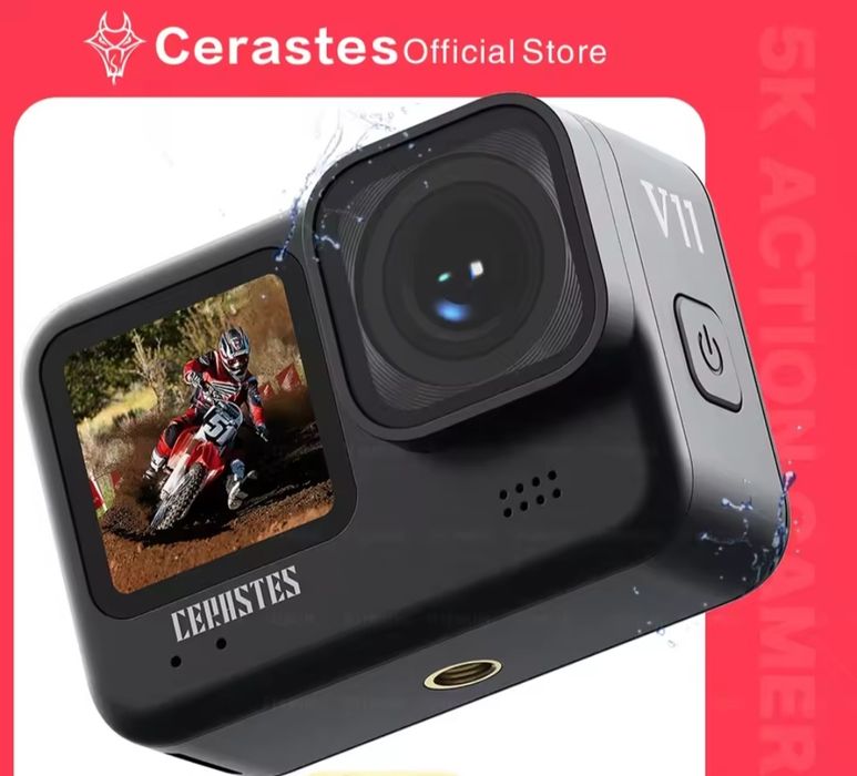 Action câmara Cerastes V11 5k Full extras