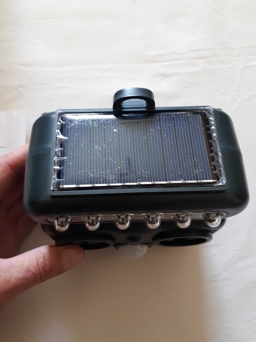 Ультрозвуковий відлякувач тварин на сонячній батареіі H7016