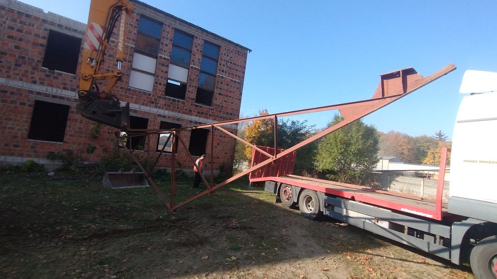 Kratownica na dach 9m wiata, obora, konstrukcja stalowa, Hala, Garaż