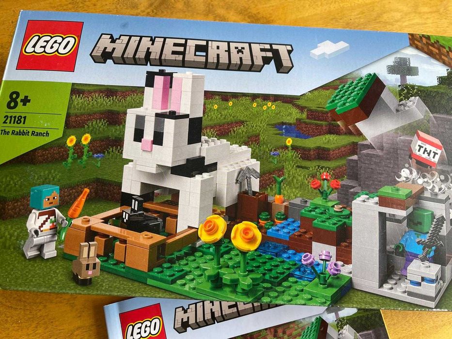 klocki LEGO 21181 Minecraft - Królicza farma